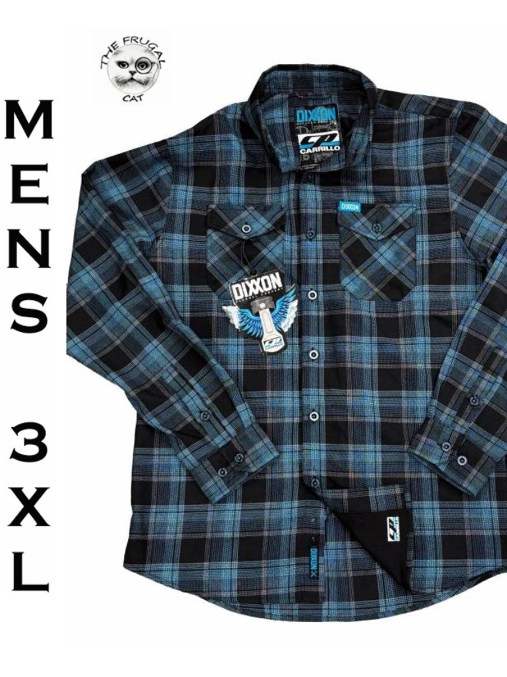 DIXXON FLANNEL x CP-CARRILLO Flannel Shirt - Men's 3XL